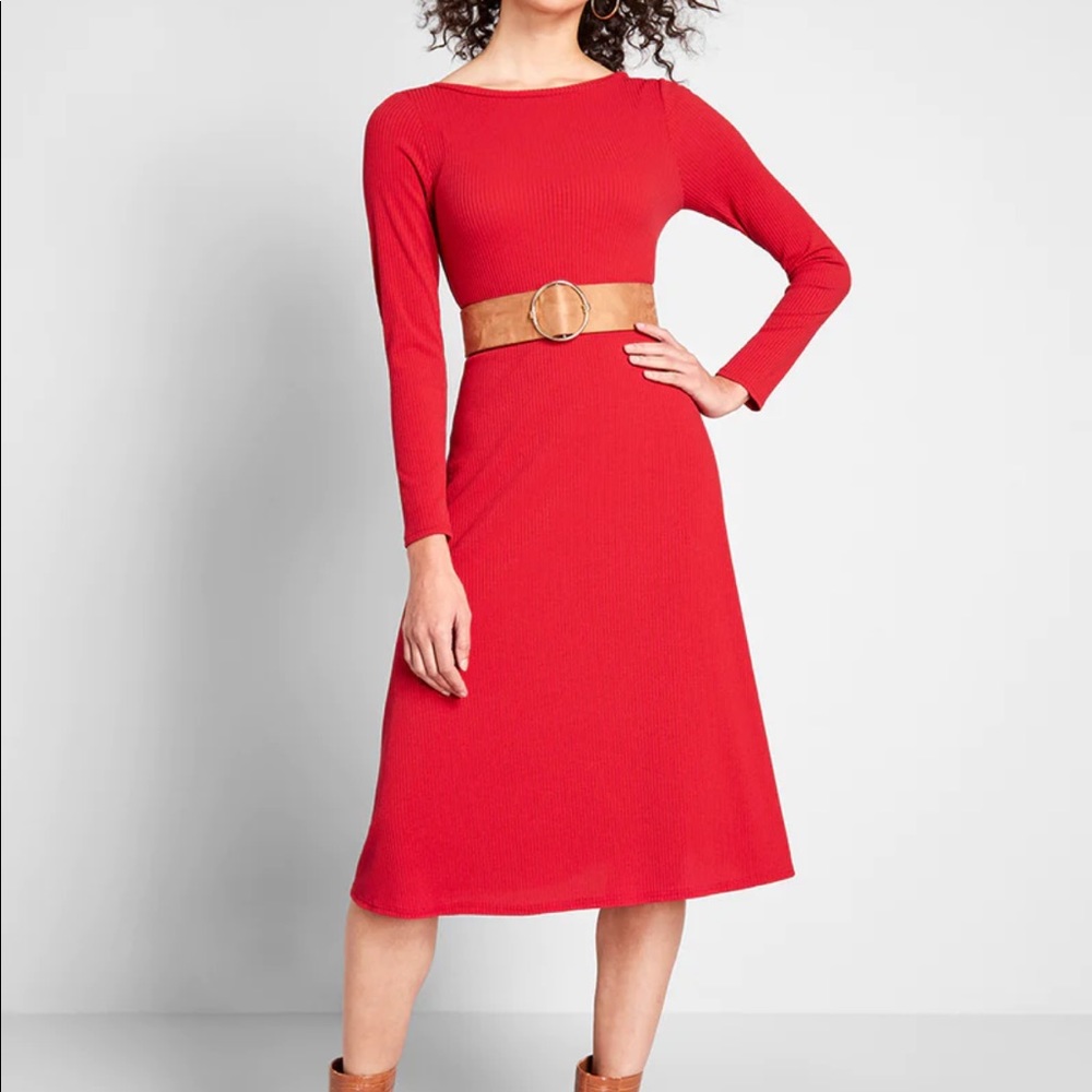 Sweet Simplicity Long Sleeve Dress